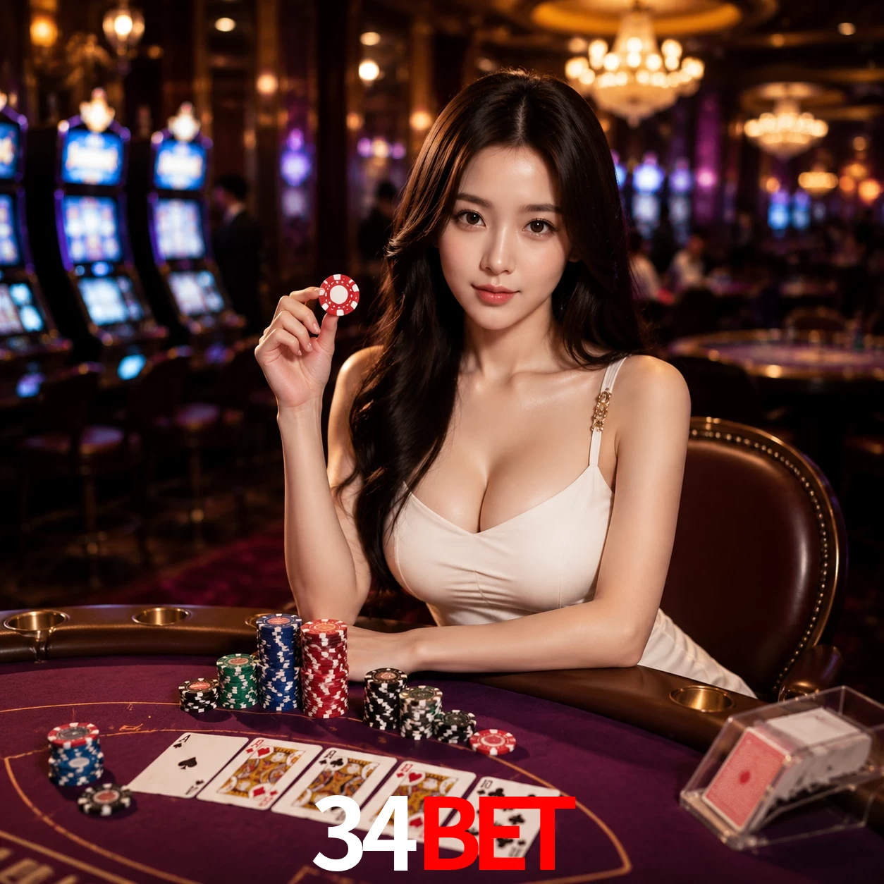 Cassino ao vivo 34bet dealers